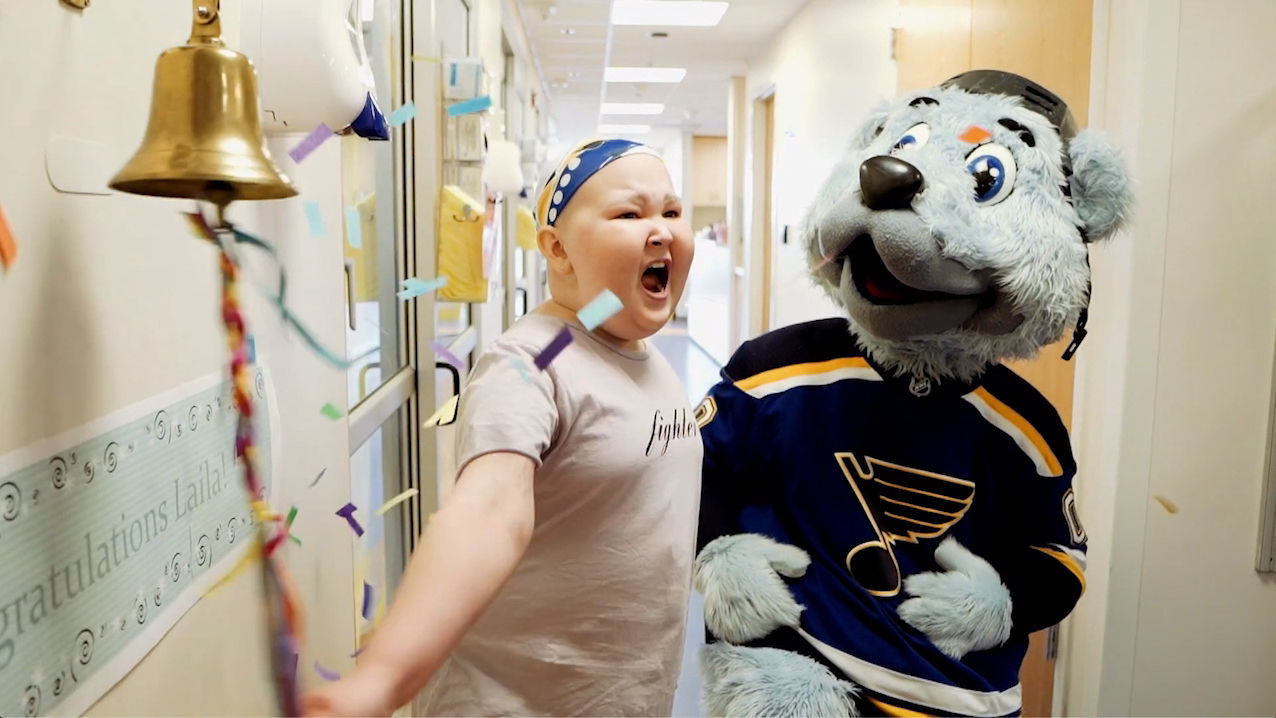 St. Louis Children's Hospital - Laila The Next Season - Laila Rings the Bell.jpg